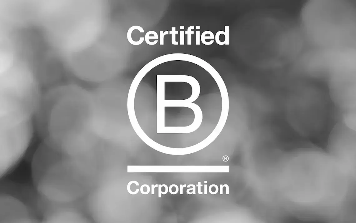 Our certification into social, environmental and governance standards